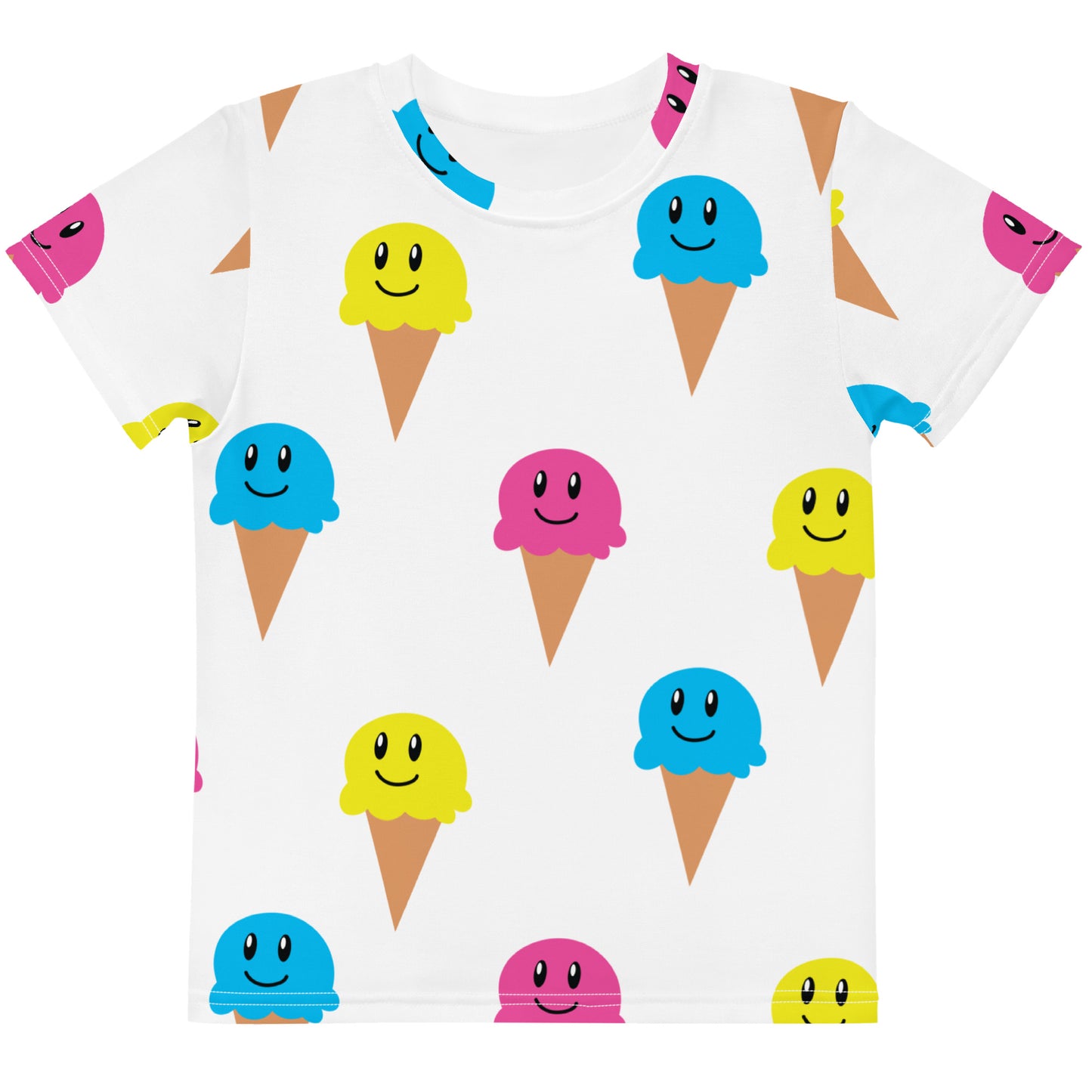 Kids Happy Ice Cream Tee