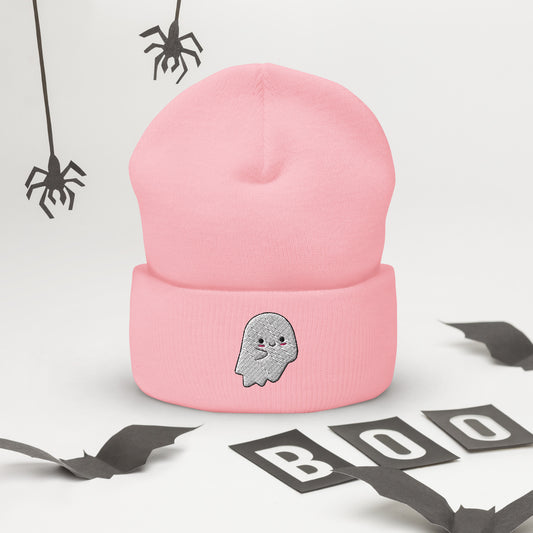 Cuffed Ghosty Beanie