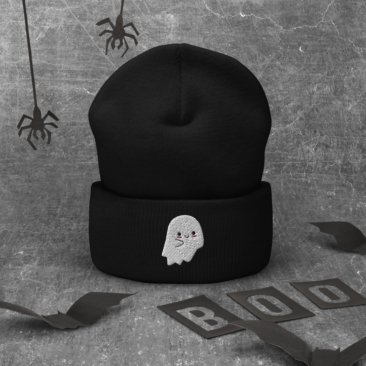 Cuffed Ghosty Beanie