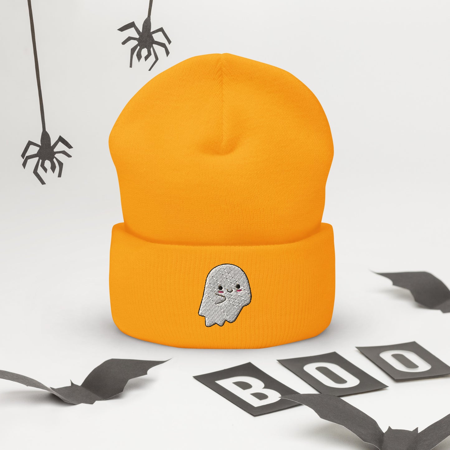 Cuffed Ghosty Beanie