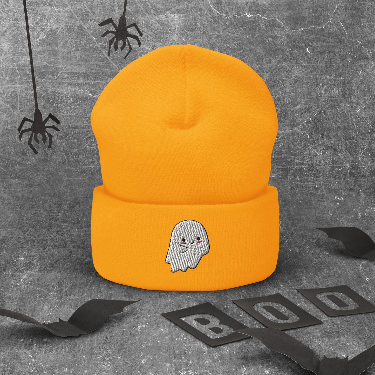 Cuffed Ghosty Beanie