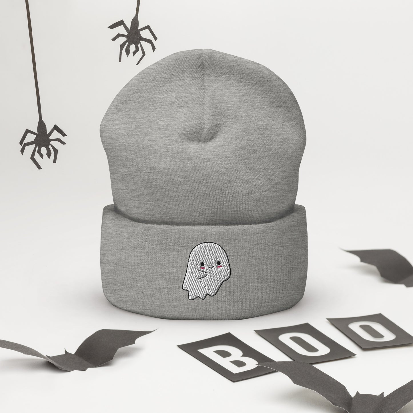 Cuffed Ghosty Beanie