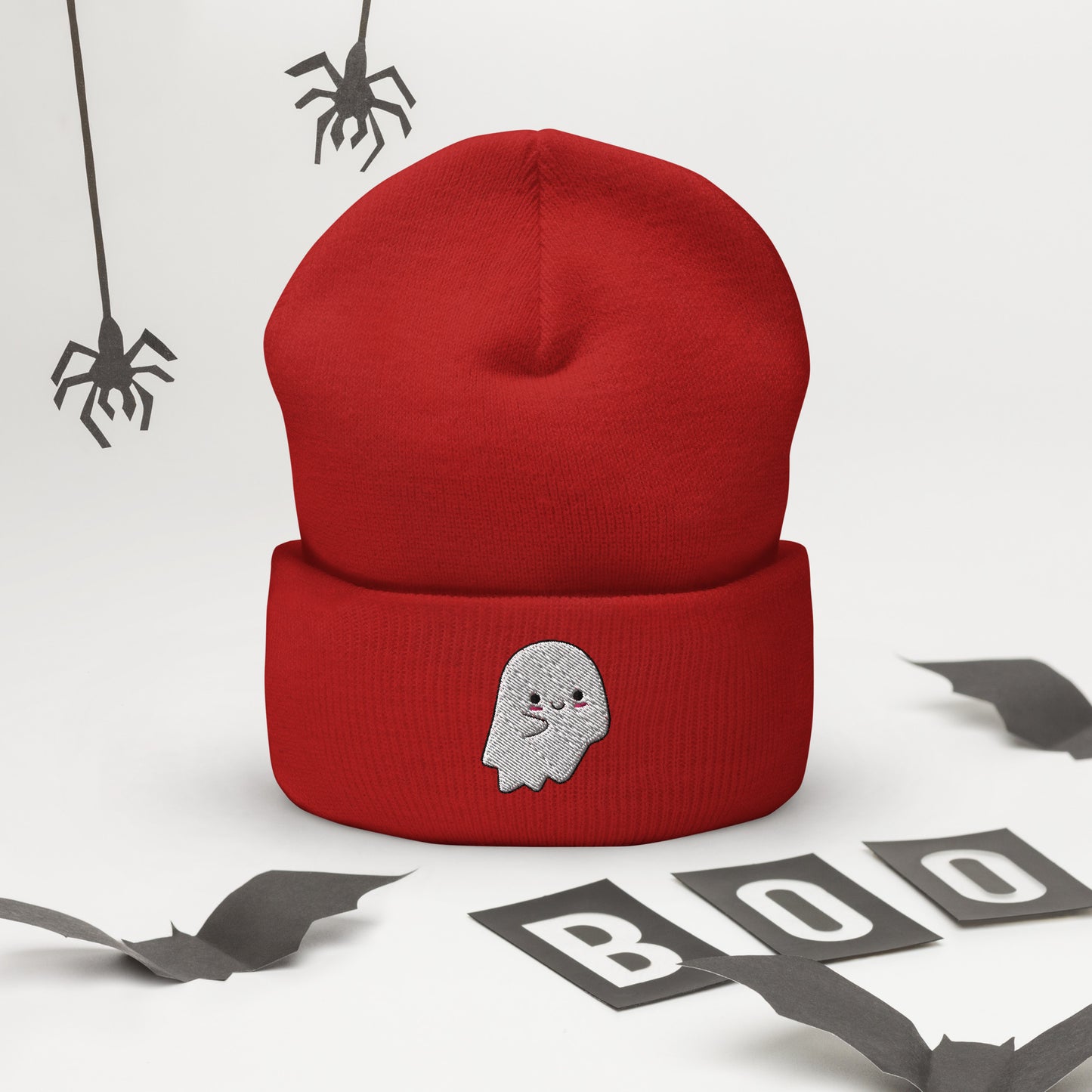 Cuffed Ghosty Beanie