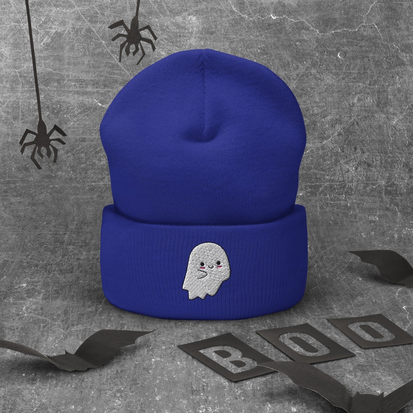 Cuffed Ghosty Beanie