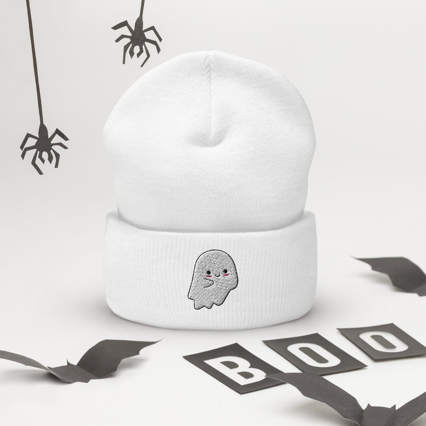 Cuffed Ghosty Beanie