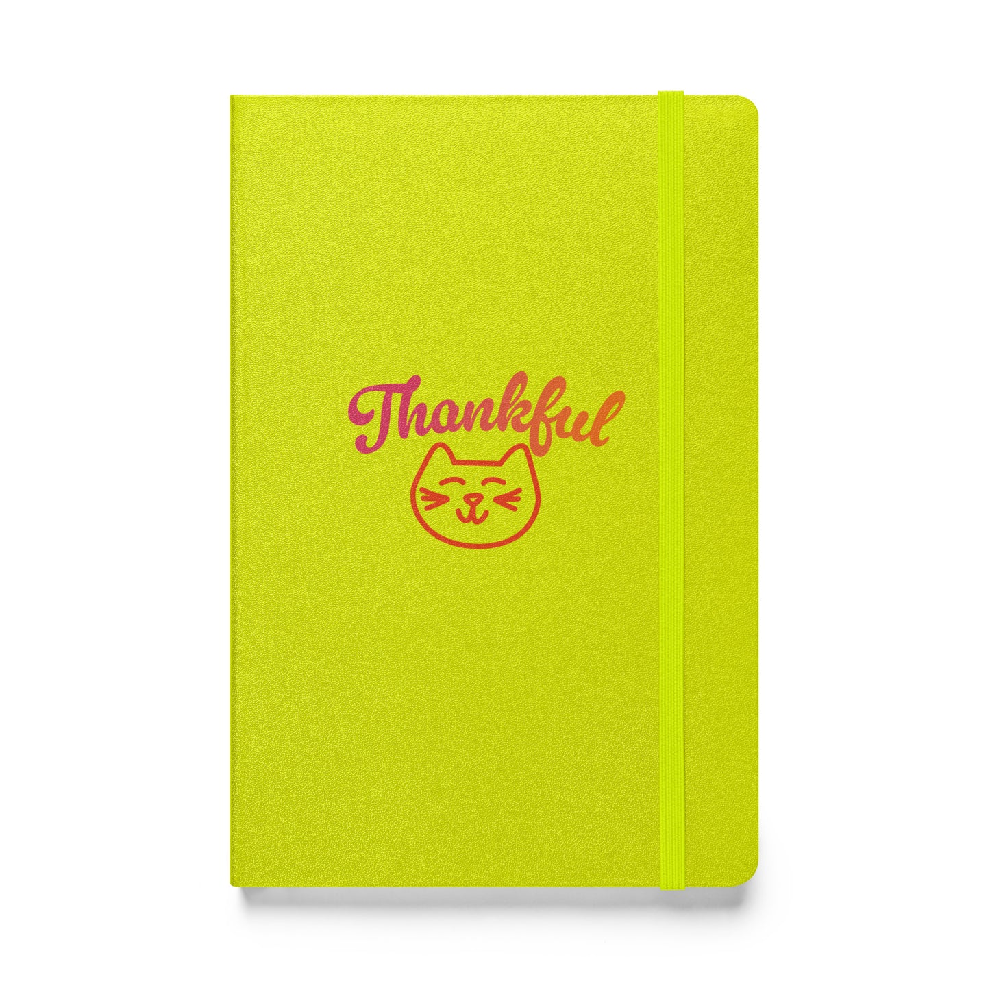 Hardcover bound notebook