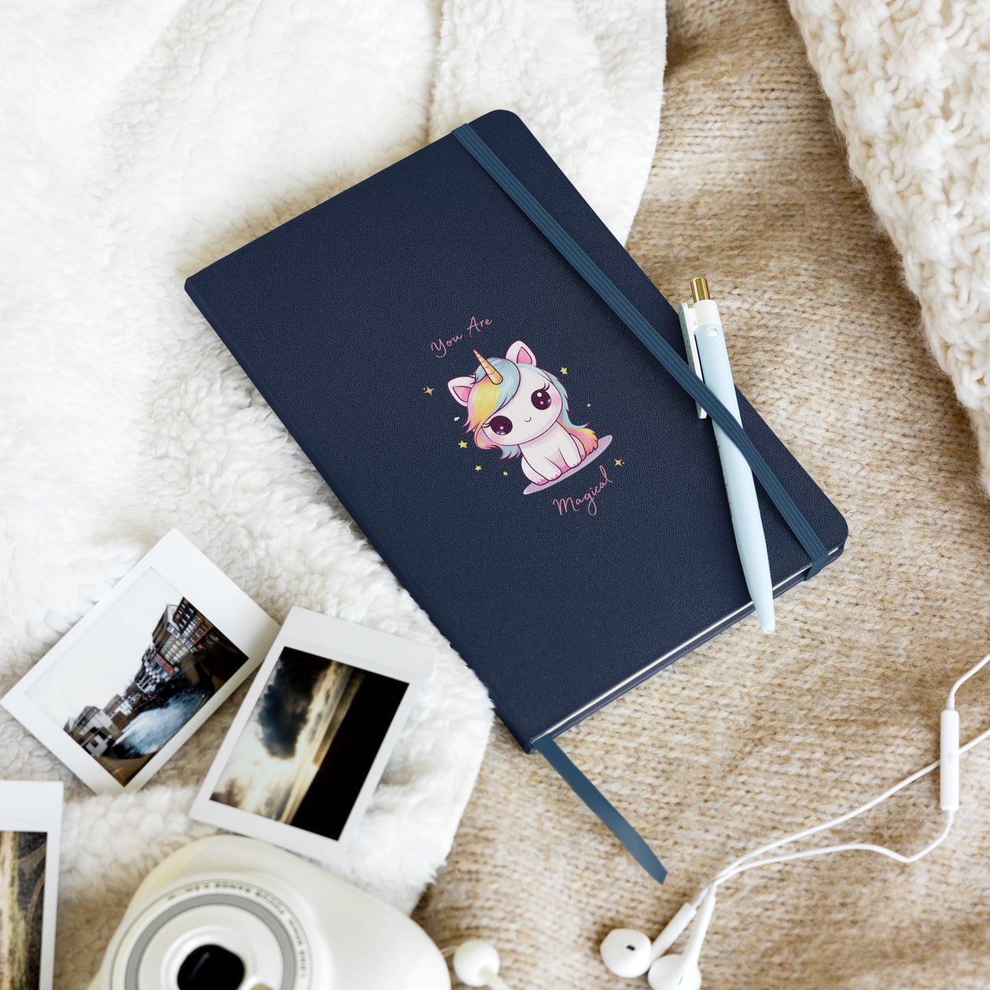 🌈✨ Enchanted Unicorn Hardcover Notebook ✨🌈