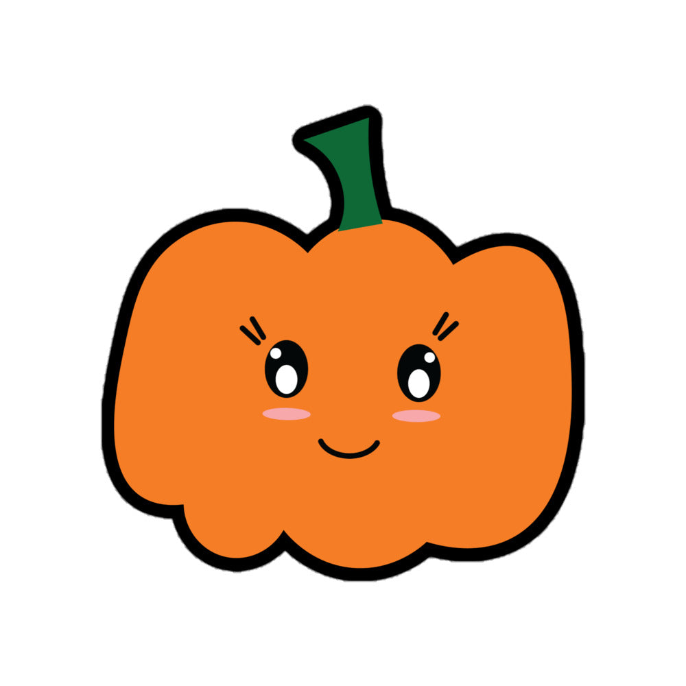 Kawaii Pumpkin Sticker