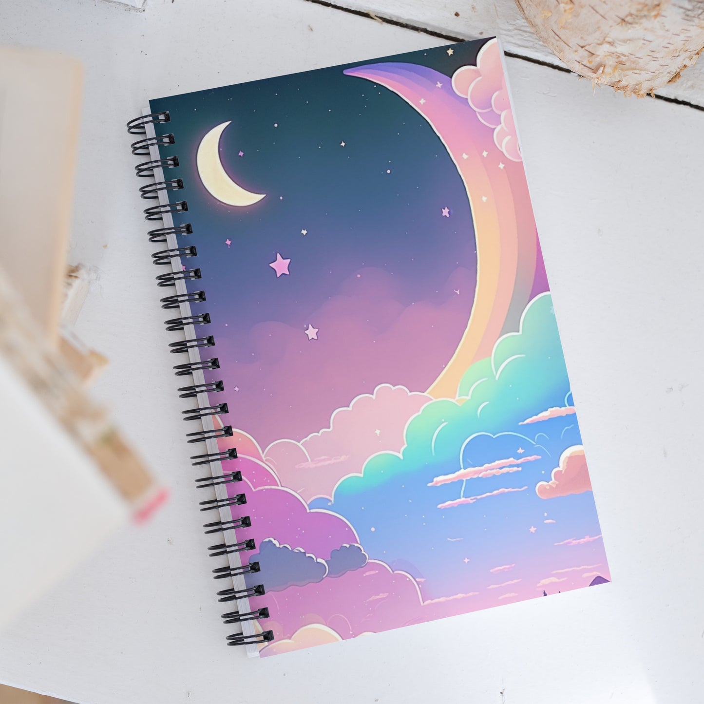 Pastel Skyscape Magical Notebook