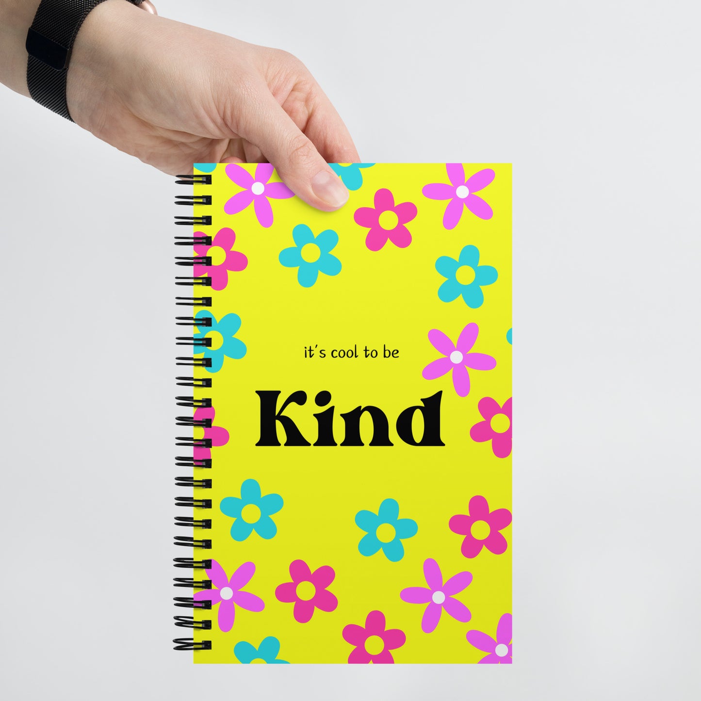 It's cool to be Kind spiral notebook