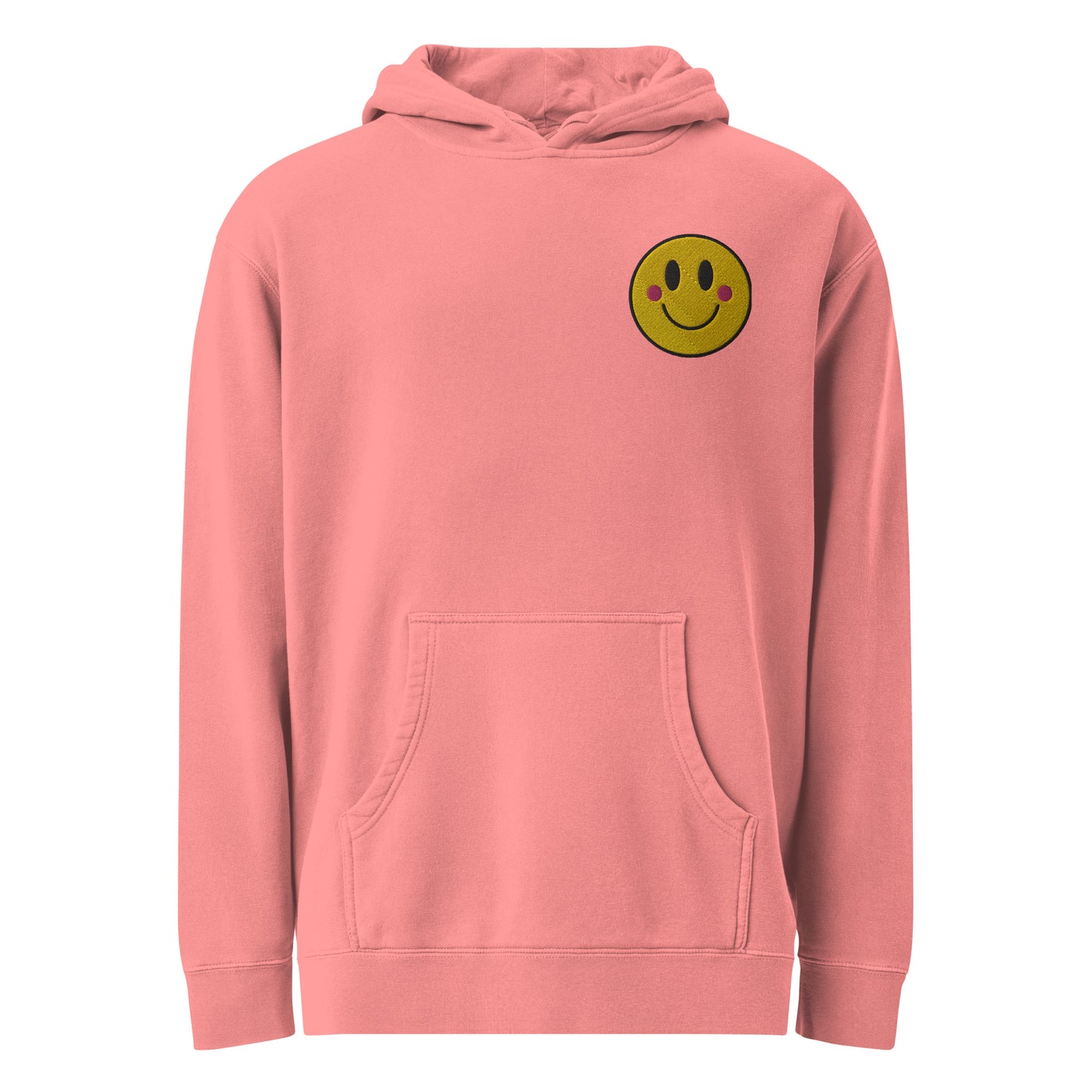 Pigment-dyed Smiley Hoodie