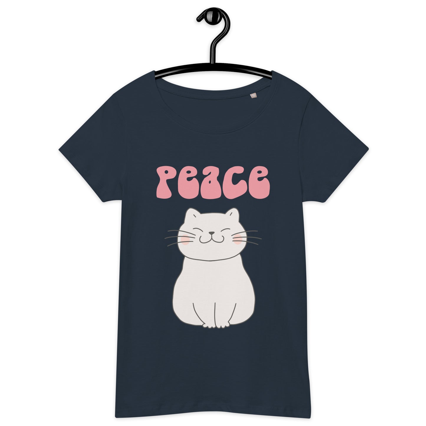 Peace Cat Organic t-shirt