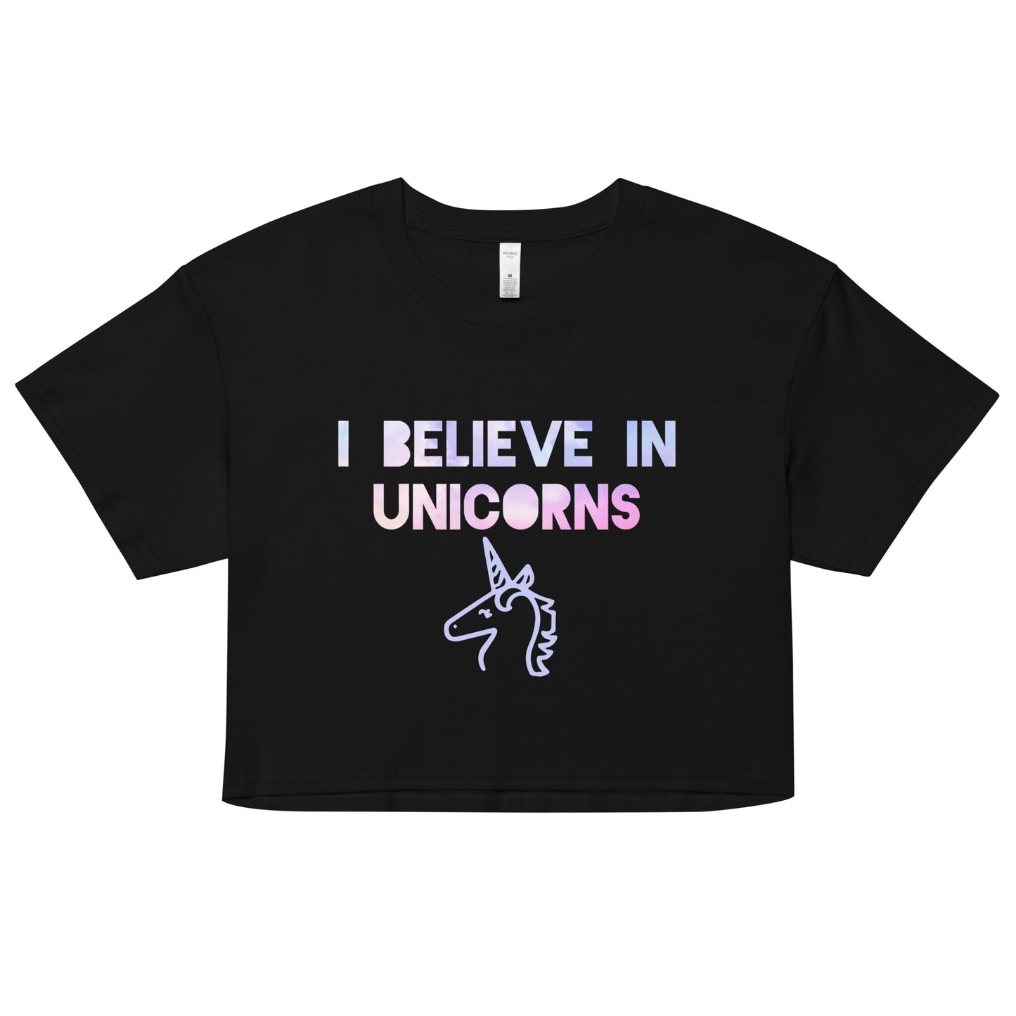 🦄 I believe in Unicorns Crop 🦄