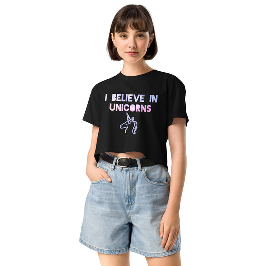 🦄 I believe in Unicorns Crop 🦄