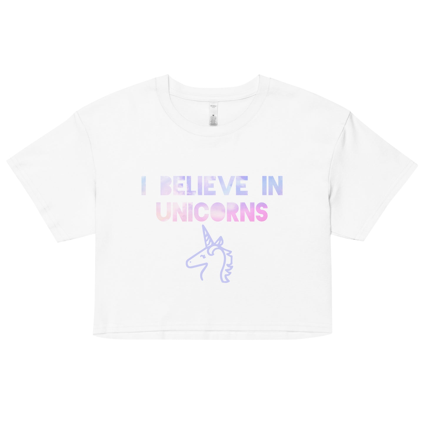 🦄 I believe in Unicorns Crop 🦄