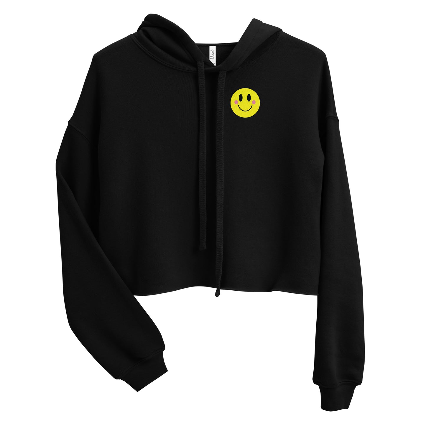 Smiley Crop Hoodie