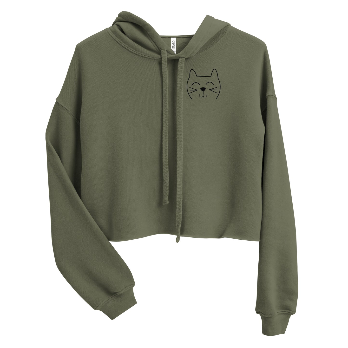 Cat Crop Hoodie