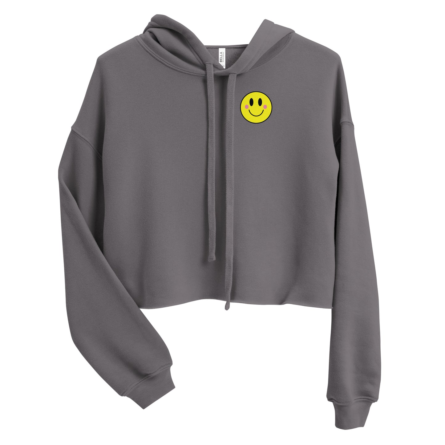 Smiley Crop Hoodie