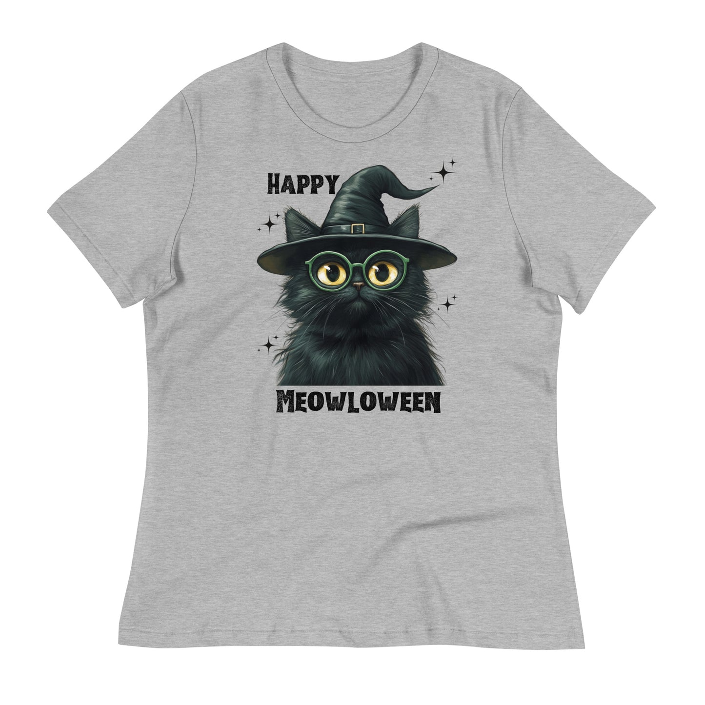 Happy Meowloween Tshirt (Women's)