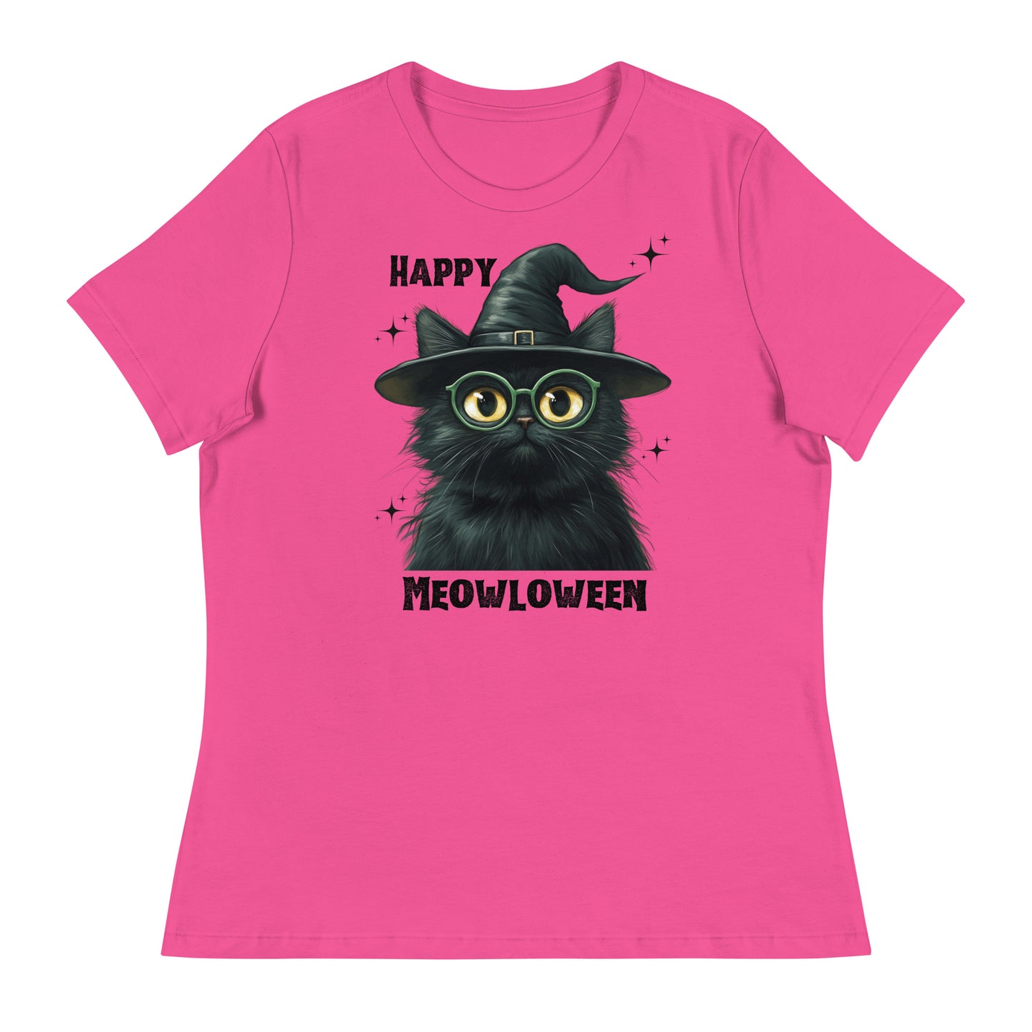 Happy Meowloween Tshirt (Women's)