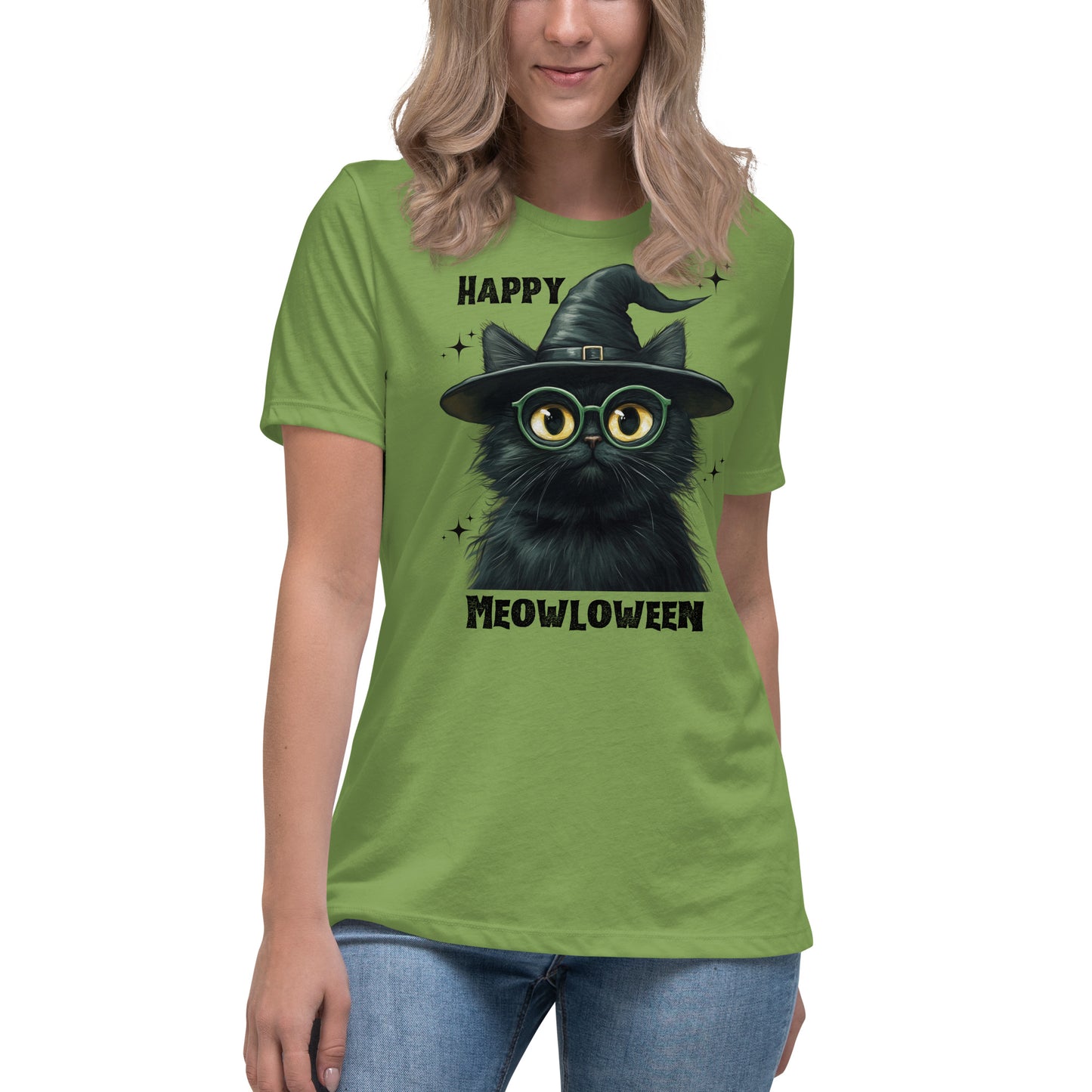 Happy Meowloween Tshirt (Women's)