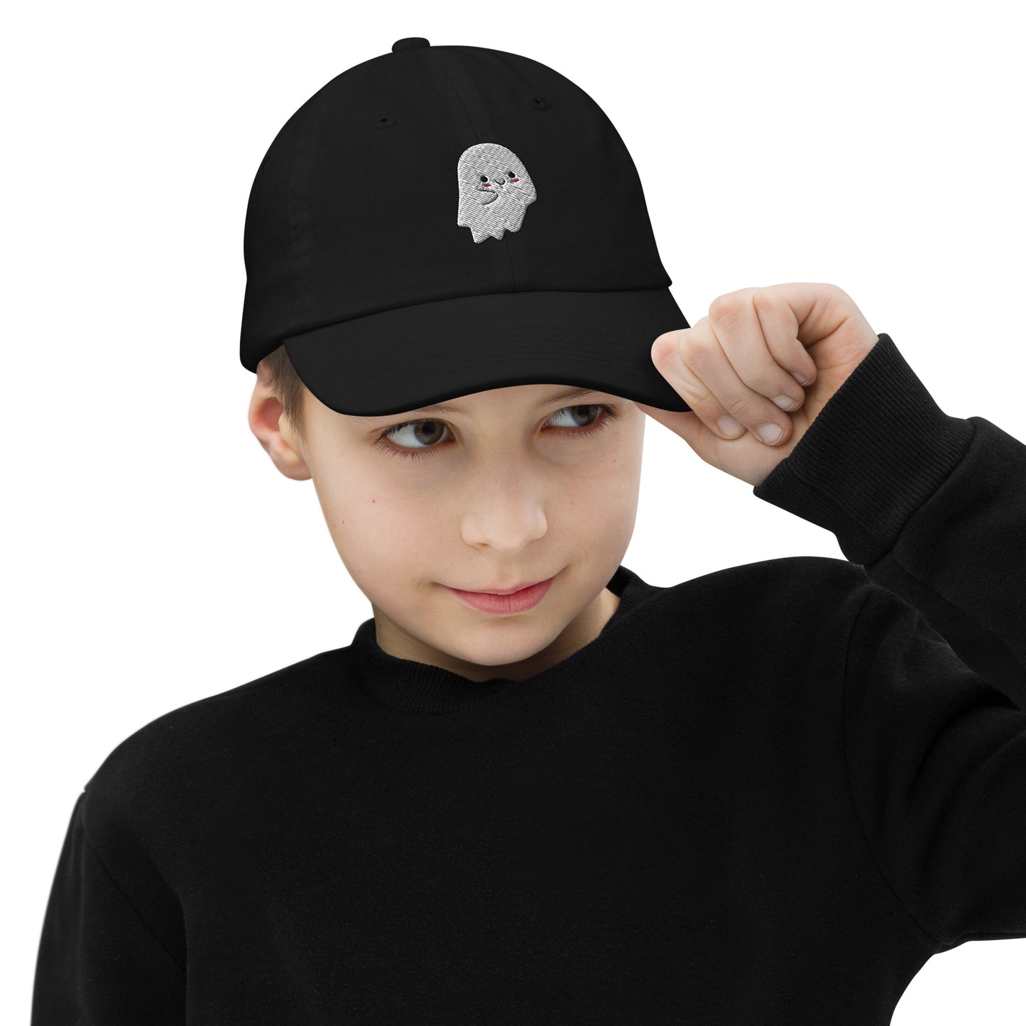 Ghosty Youth Baseball Cap