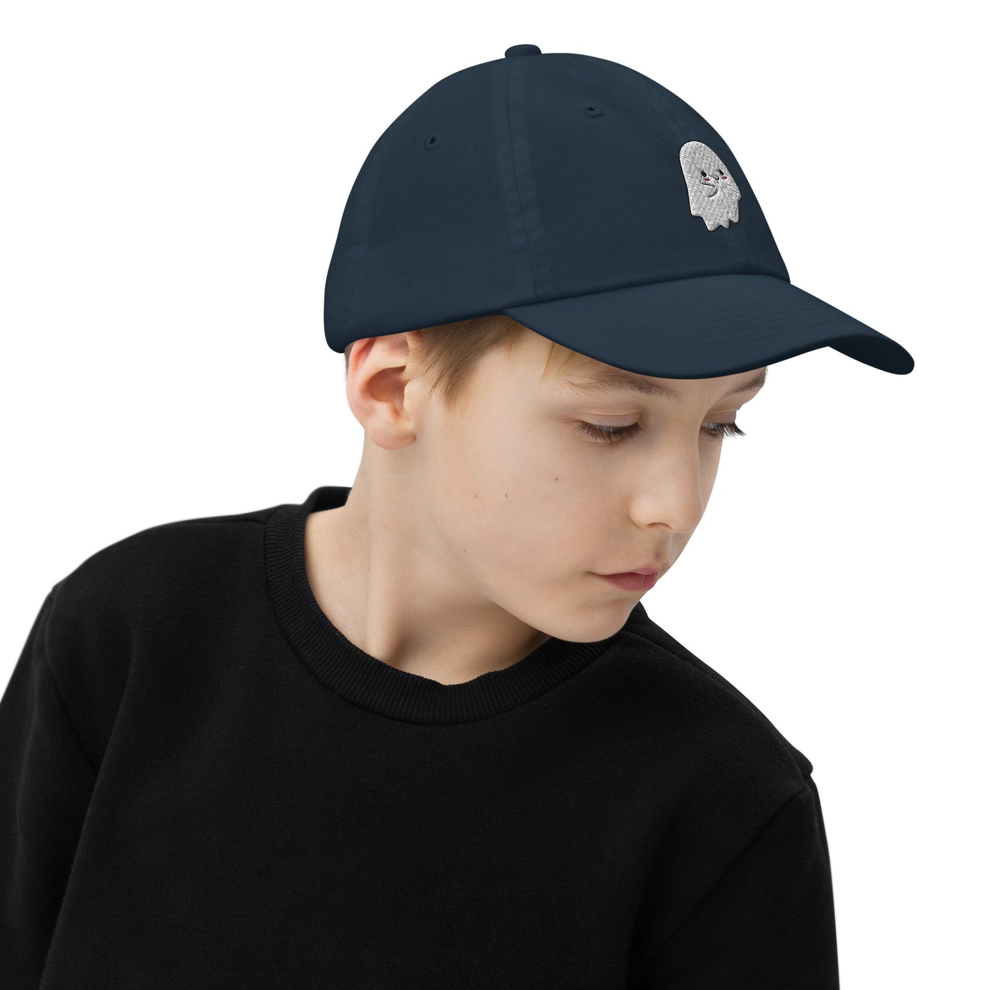 Ghosty Youth Baseball Cap