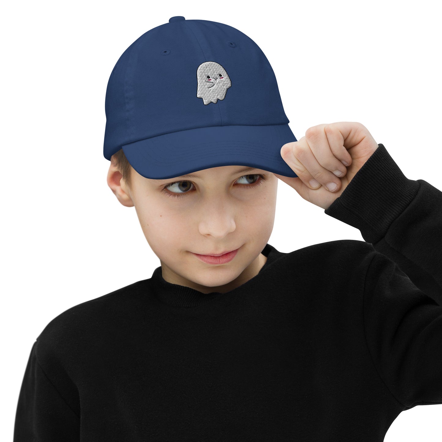 Ghosty Youth Baseball Cap