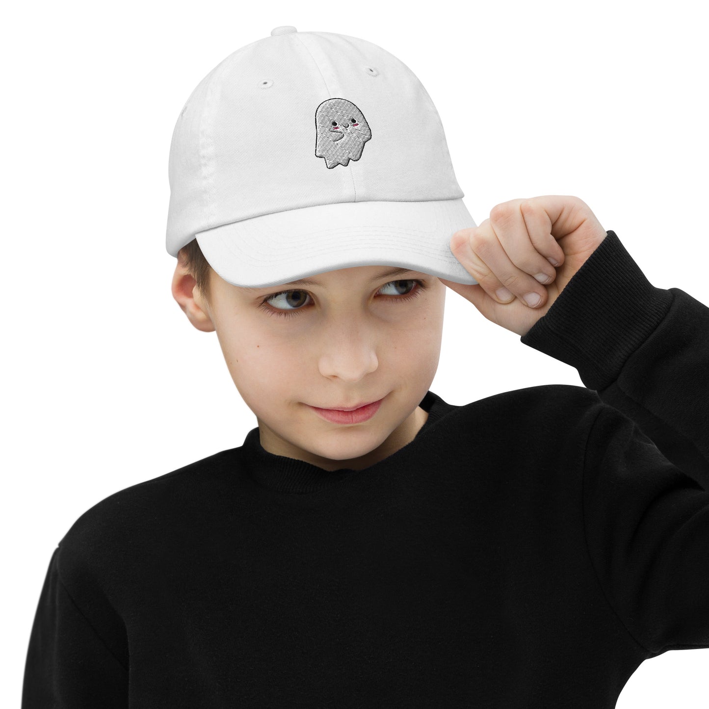 Ghosty Youth Baseball Cap