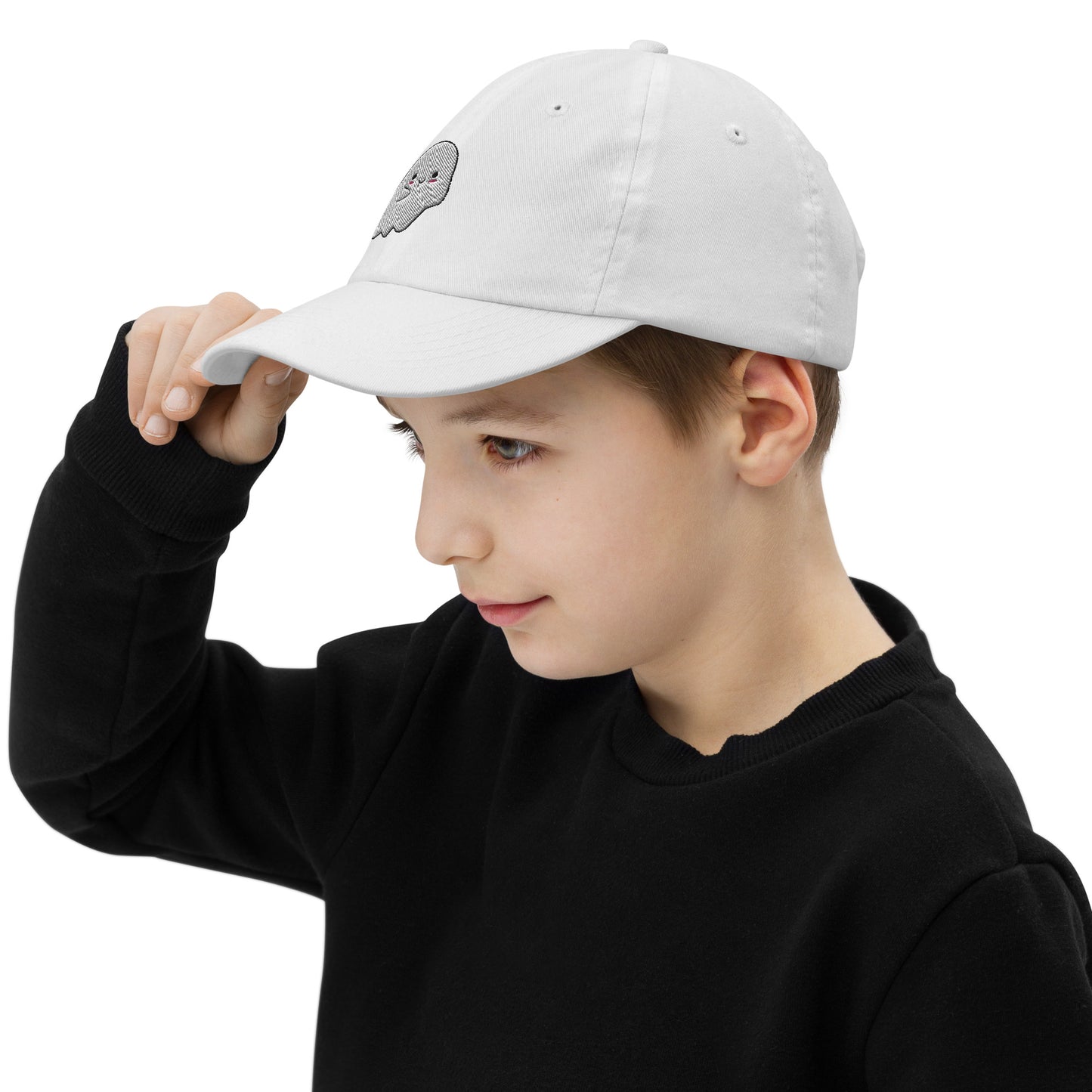 Ghosty Youth Baseball Cap