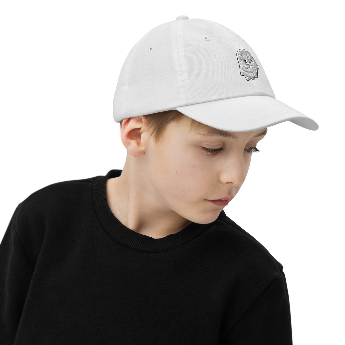 Ghosty Youth Baseball Cap