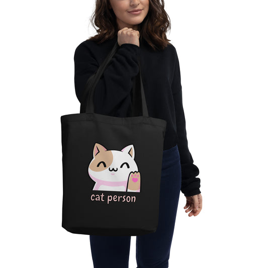 Cat Person Eco Tote